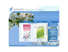 Tablet Screenshot of estenity-europe.com